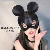 【情趣皮革米尼面具】性感BDSM角色扮演道具 万圣节变装派对用品